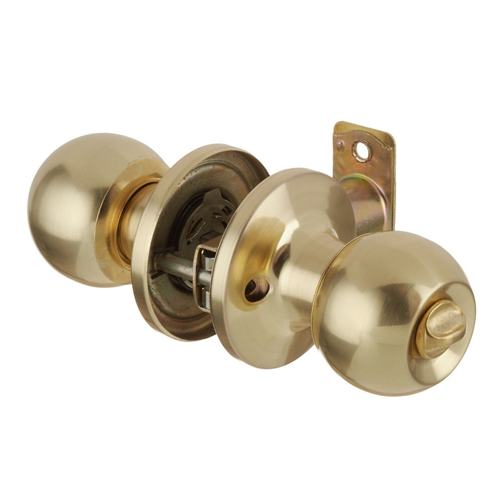 Ручка-защелка Corsa Deco кноб с фиксатором круглая розетка золото (669874)