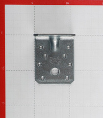 Уголок крепежный усиленный оцинкованный 70х70х55х2.5 мм GAH ALBERTS - фото 4