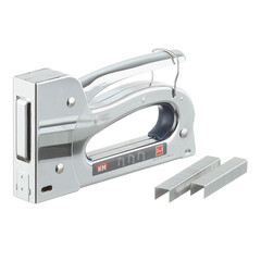 Степлер строительный для скоб КМ 3 в 1 стальной - фото 4