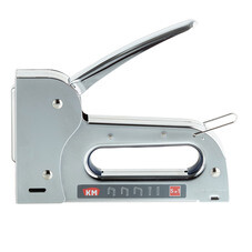 Степлер строительный стальной для скоб и гвоздей 5 в 1 КМ