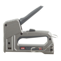 Изображение товара Степлер строительный для скоб и гвоздей КМ 6 в 1 алюминиевый