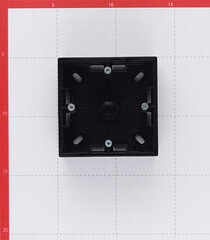 Коробка монтажная Simon 15 накладная графит (1590751-038) - фото 2