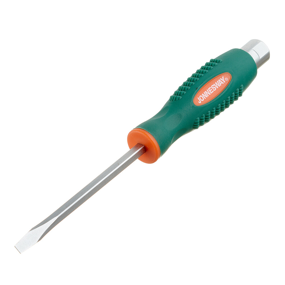 Изображение товара Отвертка плоская SL5,5 100 мм ударная Jonnesway Anti-slip grip (D70S5100)