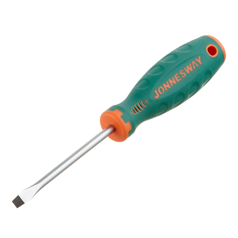 Изображение товара Отвертка плоская Jonnesway SL6,5 с Anti-slip grip