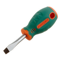 Изображение товара Отвертка плоская SL 6,5 38 мм Jonnesway Anti-slip grip (D71S638)