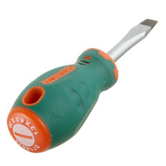 Отвертка плоская SL 6,5 38 мм Jonnesway Anti-slip grip (D71S638) - фото 3