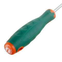 Отвертка плоская SL4 80 мм Jonnesway Anti-slip grip (D71S480) - фото 3