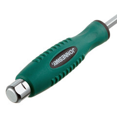 Отвертка крестовая PH2 100 мм ударная Jonnesway Anti-slip grip (D70P2100) - фото 4