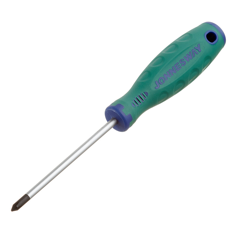 Изображение товара Отвертка крестовая PH1 100 мм Jonnesway Anti-slip grip (D71P1100)