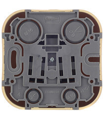 Розетка Legrand Quteo накладная дерево (782271) - фото 2