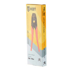 Пресс-клещи КВТ ПК-16м для обжима наконечников 2,5-16 кв.мм (78866) - фото 2