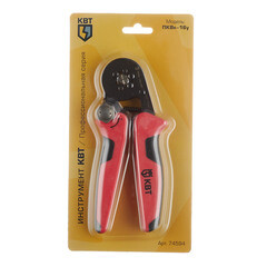 Пресс-клещи КВТ ПКВк-16у для обжима втулочных наконечников 0,25-16 кв.мм (74594) - фото 5