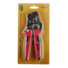 Пресс-клещи КВТ ПКВк-16т для обжима втулочных наконечников 0,25-16 кв.мм (74595) - фото 3