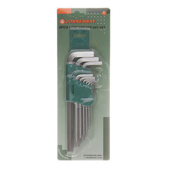 Набор шестигранных ключей Jonnesway 1,5-10 мм (H02SM109S) (9 шт.) - фото 2