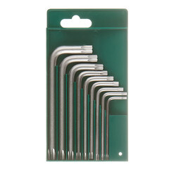 Набор шестигранных ключей Jonnesway Torx 10-50 мм (H07M09S) (9 шт.) - фото 4