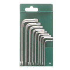 Набор шестигранных ключей Jonnesway Torx 10-50 мм (H08MTP09S) (9 шт.) - фото 4