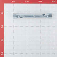 Ключ трубчатый оцинкованный прямой Matrix 14х15 мм с антикоррозийным покрытием - фото 2