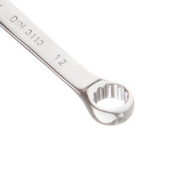 Ключ комбинированный рожково-накидной Matrix 12 мм с хромированным покрытием - фото 3