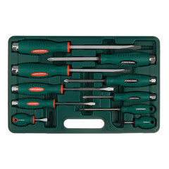 Набор отверток Jonnesway (D70PP10S) (10 шт.) - фото 2