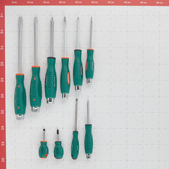 Набор отверток Jonnesway (D70PP10S) (10 шт.) - фото 5