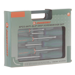 Набор отверток Jonnesway Anti-slip grip (D71PP08S) (8 шт.) - фото 3