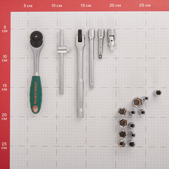 Набор торцевых головок с трещоткой Jonnesway 1/4" (S04H2118S) (18 шт.) - фото 2