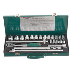 Набор торцевых головок с трещоткой Jonnesway 1/2" (S04H4524S) (24 шт.) - фото 1