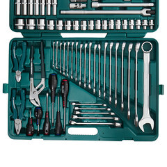 Набор инструментов универсальный Jonnesway (S04H524128S) (128 шт.) - фото 19