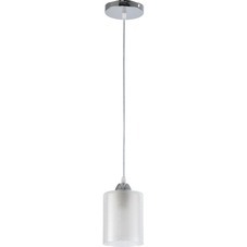 Светильник подвесной Schaffner Inverno E27 60 Вт 3 кв.м хром IP20 (4065-1П)