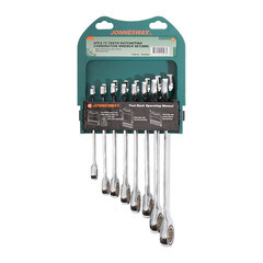 Изображение товара Набор гаечных ключей с трещоткой Jonnesway (W45308S) (8 шт.)