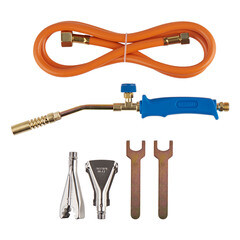 Горелка кровельная Rexant ГВП-400К 50 см с 3 насадками и шлангом - фото 8