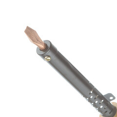 Паяльник электрический Rexant ЭСПН 100 Вт 220 В деревянная ручка 152 г (12-0291) - фото 7