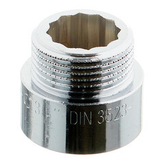 Удлинитель Stout 15 мм 3/4 ВР(г) х 3/4 НР(ш) хром латунный (SFT-0002-003415) - фото 4