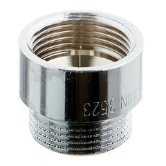 Удлинитель Stout 15 мм 3/4 ВР(г) х 3/4 НР(ш) хром латунный (SFT-0002-003415) - фото 2