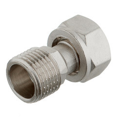 Полусгон Valtec 1/2 ВР(г) х 1/2 НР(ш) с накидной гайкой латунный (VTr.613.N.0404) - фото 2