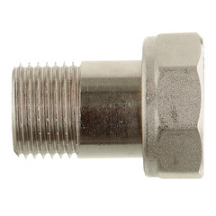 Полусгон Valtec 3/4 ВР(г) x1/2 НР(ш) с накидной гайкой латунный (VTr.613.N.0504) - фото 3