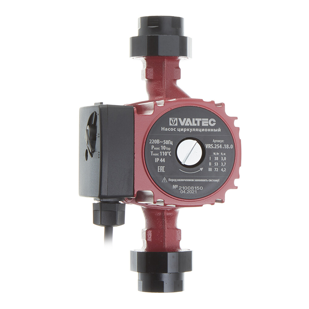 Изображение товара Циркуляционный насос Valtec RS 25/4-180 DN25 для отопления и горячего водоснабжения