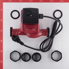 Циркуляционный насос для систем отопления Valtec RS 25/4-180 DN25 подъем 4 м 180 мм с гайками (VRS.254.18.0) - фото 3