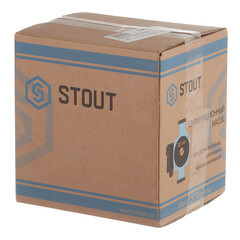 Циркуляционный насос для систем отопления Stout 25/80-180 DN25 подъем 8 м 180 мм с гайками (SPC-0010-2580180) - фото 3