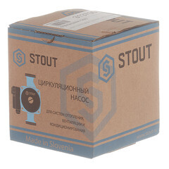 Циркуляционный насос для систем отопления Stout 25/40-130 DN25 подъем 4 м 130 мм с гайками (SPC-0010-2540130) - фото 2