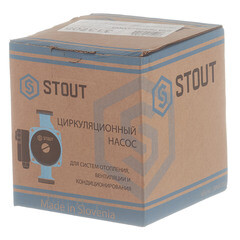 Циркуляционный насос для систем отопления Stout 25/60-130 DN25 подъем 6,5 м 130 мм с гайками (SPC-0010-2560130) - фото 2