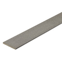 Планкен гибкий Grinderdeco 11х120х3000 мм двустороннее шлифование ДПК асфальт - фото 1