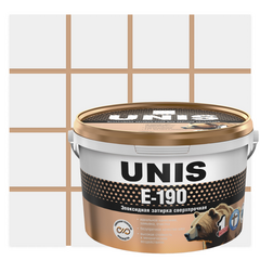 Затирка эпоксидная эластичная Unis E-190 какао с06 2 кг
