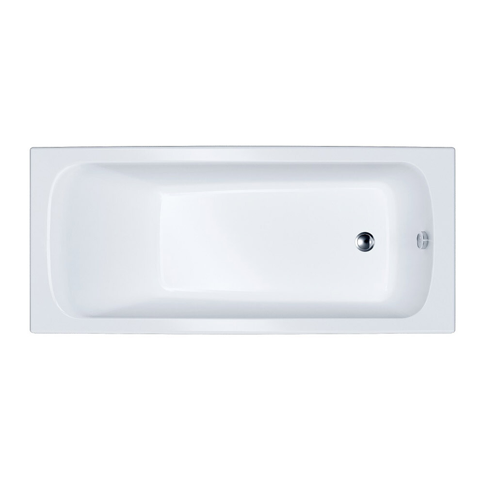Изображение товара Ванна акриловая Triton Gamma 120x70 см без ножек, белая, Россия