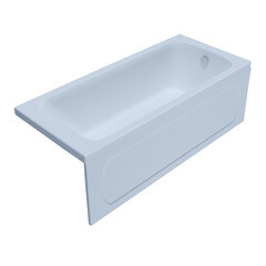 Ванна акриловая Triton Gamma 120х70 см без ножек (Щ0000028714) - фото 4