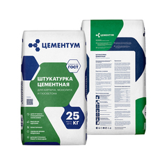Штукатурка цементная Цементум 25 кг
