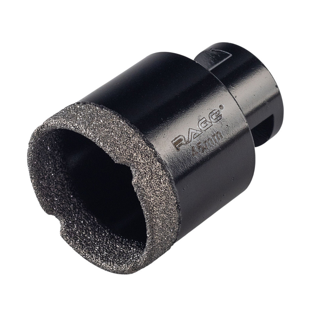 Коронка алмазная Rage по керамограниту d45 мм для УШМ (559586)