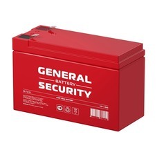Аккумулятор General Security 12 В 7,2 Ач (GS7.2-12)