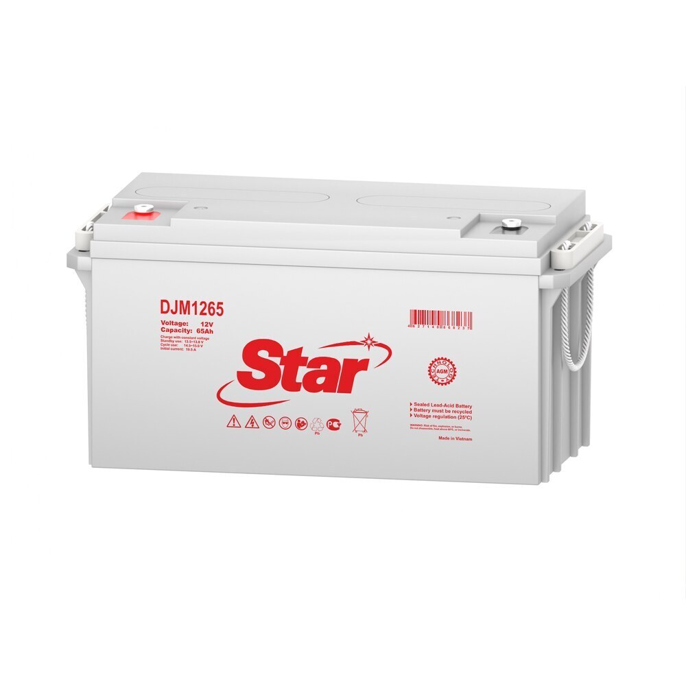 Изображение товара Аккумулятор Star 12 В 65 Ач (DJM1265)