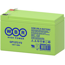 Аккумулятор WBR 12 В 7,2 Ач (GP1272 F2)